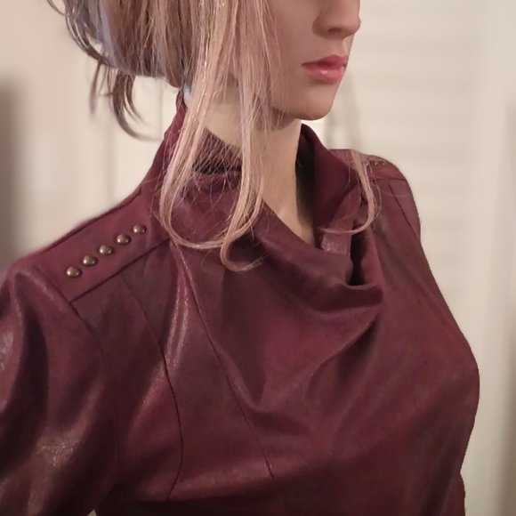 Western Theme Cowgirl small Jacket Studded and Embroidered Accents Zipper - Picture 2 of 5